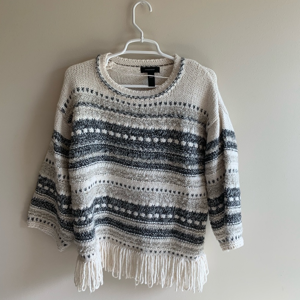 NWOT chunky boho sweater
